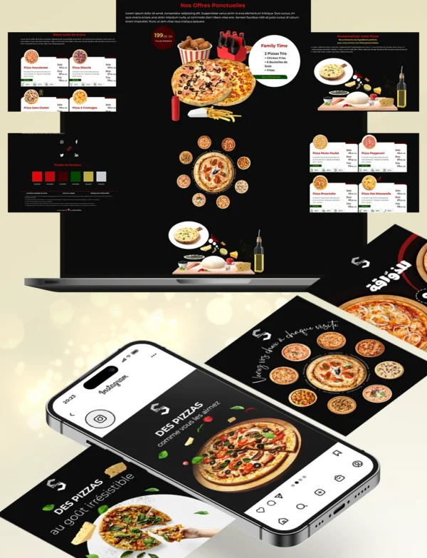 Direct-Scroll | Bundle incluant Site Web & Publications Réseaux Sociaux pour Professionnels de la Restauration avec un Design Épuré | Pour Composer votre Pack Digital Complet incluant Visuels pour les Réseaux Sociaux, Vidéos en Motion Graphics, Votre Site Web et des Landing Pages. Et gagner en Visibilité grâce à Votre Stratégie Digitale Réussie | Boostez votre Présence sur Facebook, Instagram, Twitter, X, LinkedIn, TikTok, Snapchat…