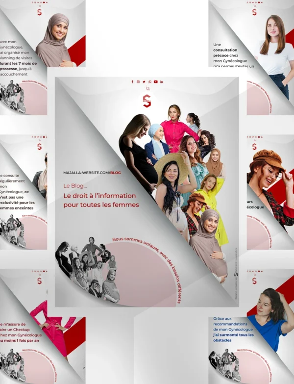 Direct-Scroll | Publications pour les Articles de Magazines et d’Actualité avec un Design Épuré | Publications Visuels pour les Réseaux Sociaux | Silde 1 | Pour Composer votre Pack Digital Complet incluant Visuels pour les Réseaux Sociaux, Vidéos en Motion Graphics, Votre Site Web et des Landing Pages. Et gagner en Visibilité grâce à Votre Stratégie Digitale Réussie.