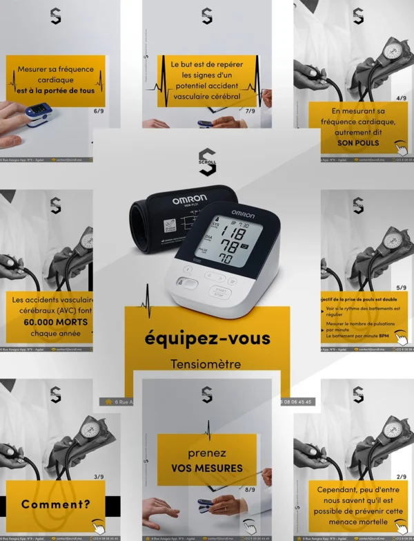 Direct-Scroll | Publications pour les Parapharmacies avec un Design Simplifié | Publications Visuels pour les Réseaux Sociaux | Silde 1 | Pour Composer votre Pack Digital Complet incluant Visuels pour les Réseaux Sociaux, Vidéos en Motion Graphics, Votre Site Web et des Landing Pages. Et gagner en Visibilité grâce à Votre Stratégie Digitale Réussie.