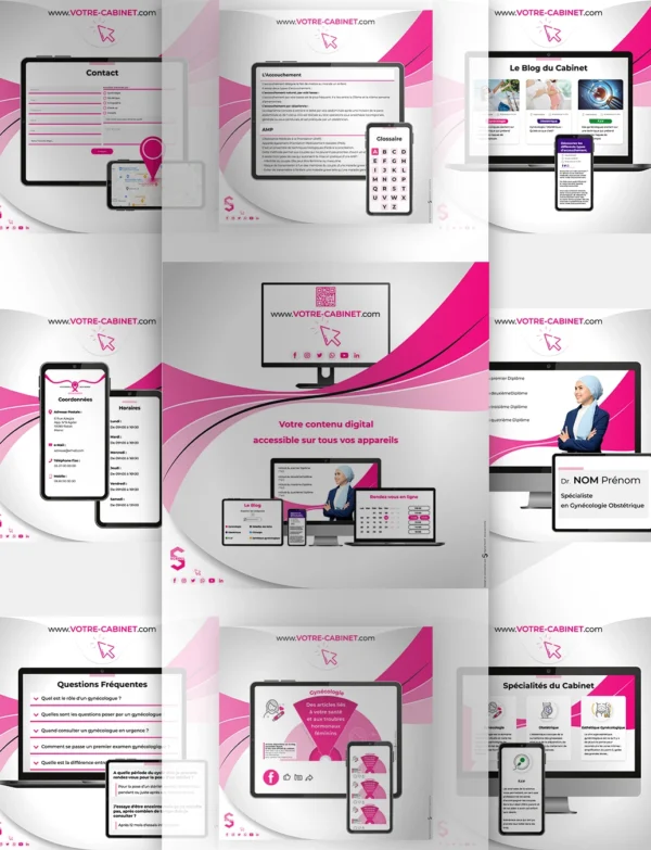 Direct-Scroll | Publications pour Présenter Votre Site Web avec un Design Épuré | Publications Visuels pour les Réseaux Sociaux | Slide 1 | Pour Composer votre Pack Digital Complet incluant Visuels pour les Réseaux Sociaux, Vidéos en Motion Graphics, Votre Site Web et des Landing Pages. Et gagner en Visibilité grâce à Votre Stratégie Digitale Réussie.